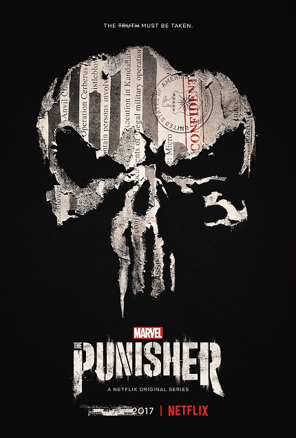 Netflix's THE PUNISHER: New Key Art and Motion Poster